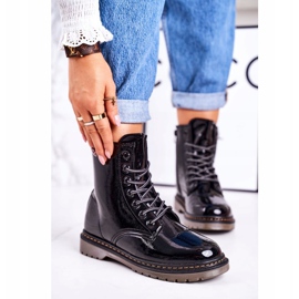 Botas Calientes de Mujer Botas Lacadas Black Thunder negro 1 Botas Calientes de Mujer Botas Lacadas Black Thunder negro 1