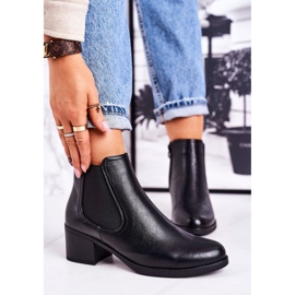 Botas cálidas para mujer Jodhpur boots On Heel Black Forevermore negro 1
