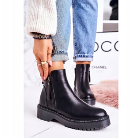 PJ1 Botas cálidas para mujer con suela de goma Black Moon Walk negro 1 PJ1 Botas cálidas para mujer con suela de goma Black Moon Walk negro 1