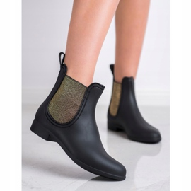 SHELOVET Chanclos con estilo negro 2