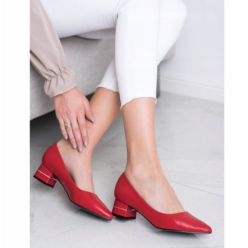 Goodin Bombas Con Cinturón Decorativo rojo 1