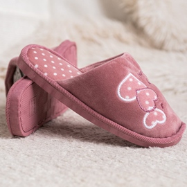 Bona Pantuflas Warm Happy Comfort rosado 2