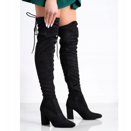 Forever Folie Botas con estilo negro 2