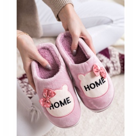 Bona Zapatillas de casa rosado 4