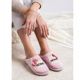 Bona Zapatillas de casa rosado 1