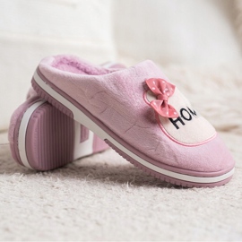 Bona Zapatillas de casa rosado 2