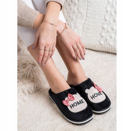 Bona Zapatillas de casa negro 3
