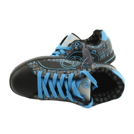 Zapatillas Deportivas McArthur 13-bk negro azul gris 4