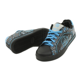 Zapatillas Deportivas McArthur 13-bk negro azul gris 3
