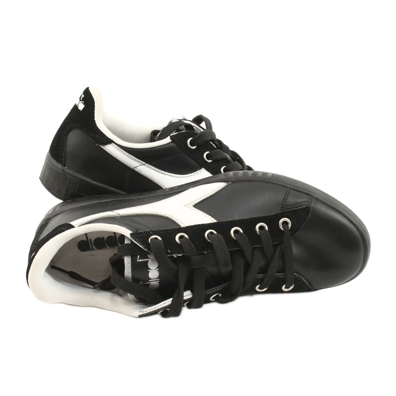 Zapatillas Deportivas de Hombre Diadora 155147 blanco negro 4