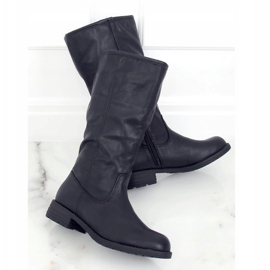 Botas negras, negro, 1090-PG Black 1 Botas negras, negro, 1090-PG Black 1