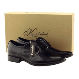 Zapatos de hombre clásicos Kazkobut 2620 negro 4