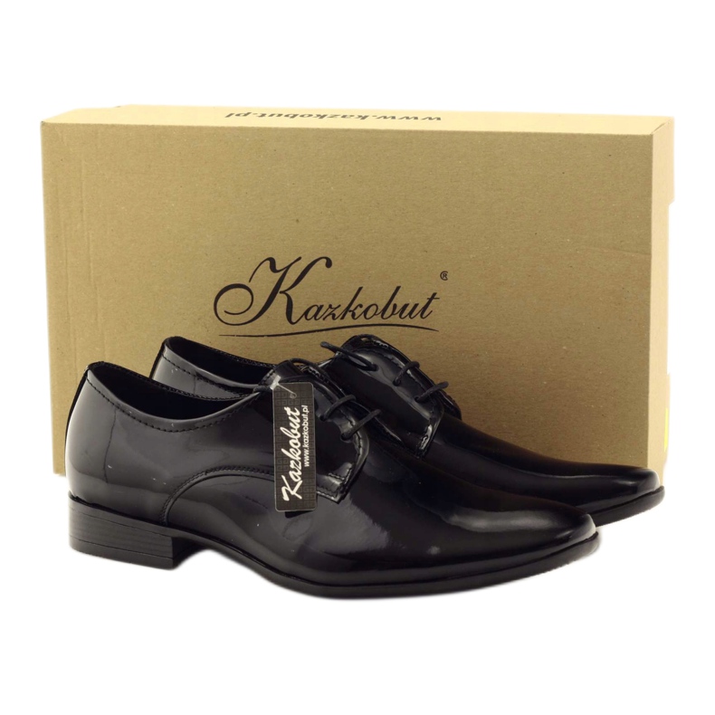 Zapatos de hombre clásicos Kazkobut 2620 negro 4