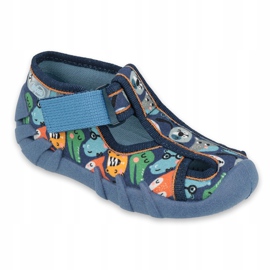Calzado infantil befado 190P101 azul marino azul multicolor verde 1