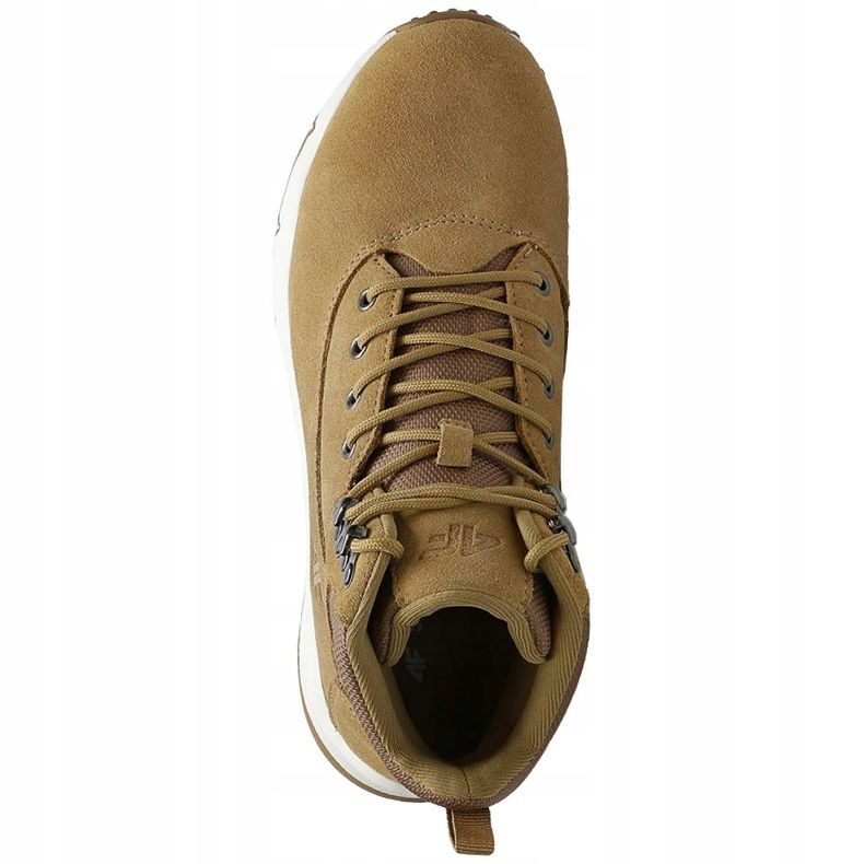 Zapatos urbanos de mujer 4F marrón claro D4Z20 OBDH200 82S 1