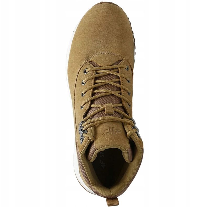 Zapatos urbanos de hombre 4F marrón claro D4Z20 OBMH206 82S 1
