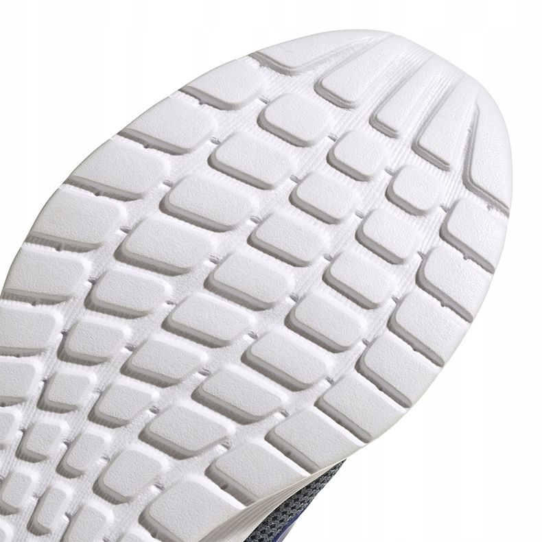 Zapatillas adidas Tensaur Run K grises FV9444 para niños azul verde 4