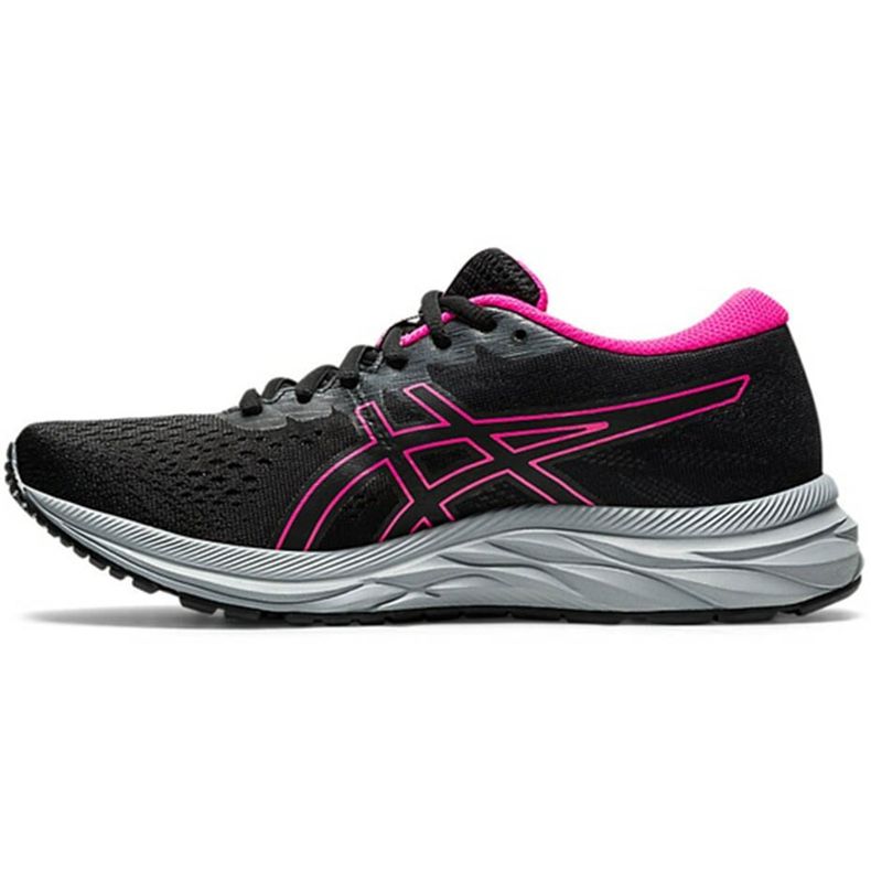 Zapatillas de mujer Asics Gel Excite 7 negro-rosa 1012A562 005 rosado 1