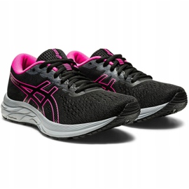 Zapatillas de mujer Asics Gel Excite 7 negro-rosa 1012A562 005 rosado 2