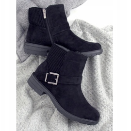 Botas de mujer negras E2210 Negra negro 1