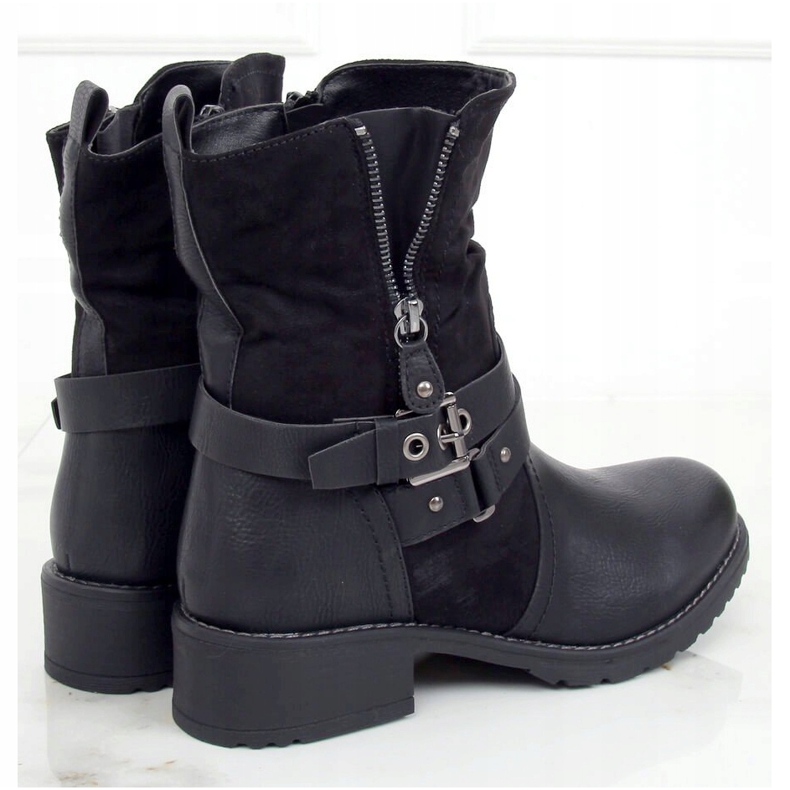 Botas negras de mujer negras 8056 Negras negro 1 Botas negras de mujer negras 8056 Negras negro 1