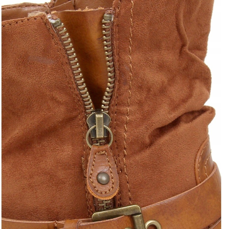 Camel 8056 Botas de mujer Camel marrón 1