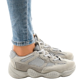 Zapatillas deportivas grises MS521-26 2