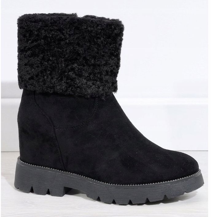 Botas con aislamiento en ante negras de Bodri negro 1