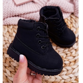FRROCK Botas Trappers Infantiles Negra Dexter negro 1