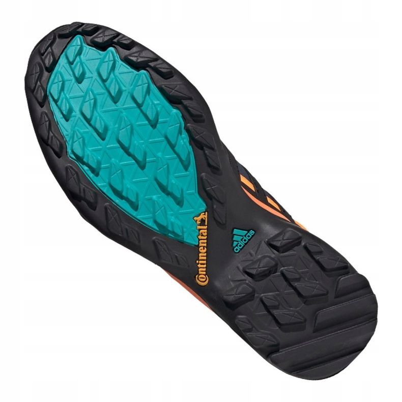 Zapatillas Adidas Terrex Swift R2 Mid Gtx M FV6840 negro naranja gris verde 1