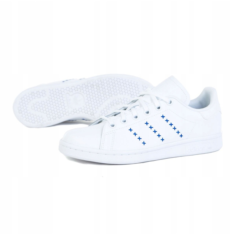 Zapatillas Adidas Stan Smith Jr EG6496 blanco negro 1