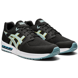 Zapatillas de hombre Asics Gelsaga Sou negras y azules 1191A242 003 negro 3