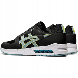 Zapatillas de hombre Asics Gelsaga Sou negras y azules 1191A242 003 negro 4