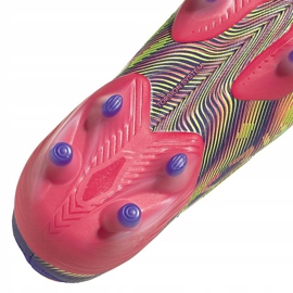 Botas de fútbol adidas Nemeziz.1 Fg violeta EH0760 6