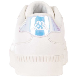 Zapatillas de mujer Kappa Dimmy blancas 242950 1017 blanco 4