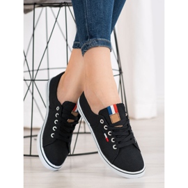 SHELOVET Zapatillas Negras negro 3