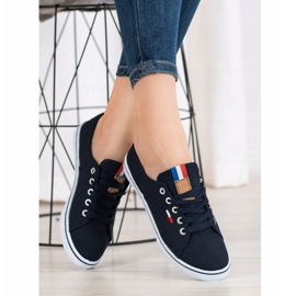 SHELOVET Zapatillas azul marino 3