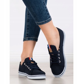 SHELOVET Zapatillas azul marino 1