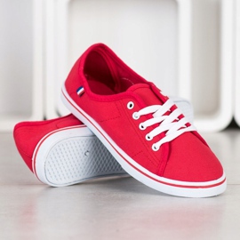 SHELOVET Zapatillas Rojas rojo 2
