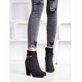 Abloom Botas de gamuza elegantes negro 1 Abloom Botas de gamuza elegantes negro 1