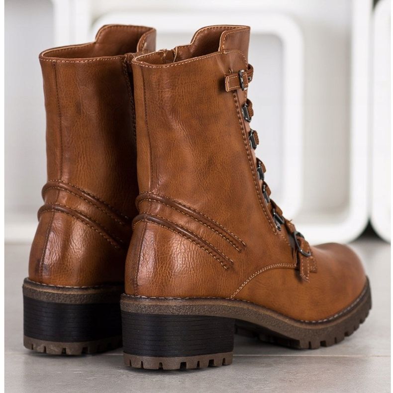 Super Mode Trabajadores marrones con cordones marrón 1 Super Mode Trabajadores marrones con cordones marrón 1