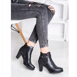 Flyfor Botas negras en tacones altos negro 1 Flyfor Botas negras en tacones altos negro 1