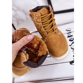 Botas cálidas para niños Trappers Caramel Woody multicolor amarillo 4
