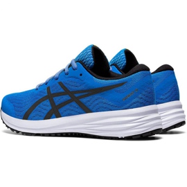 Zapatillas para correr Asics Patriot 12 Gs Jr 1014A139 401 negro azul 4