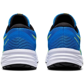 Zapatillas para correr Asics Patriot 12 Gs Jr 1014A139 401 negro azul 5
