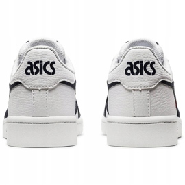 Zapatillas Asics Japan S Gs blancas 1194A076 103 para niños blanco negro rojo 4