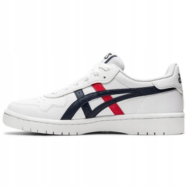 Zapatillas Asics Japan S Gs blancas 1194A076 103 para niños blanco negro rojo 2