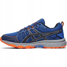 Zapatillas Asics Gel Venture 7 para hombre azul-naranja 1011A560 400 2