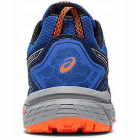 Zapatillas Asics Gel Venture 7 para hombre azul-naranja 1011A560 400 5