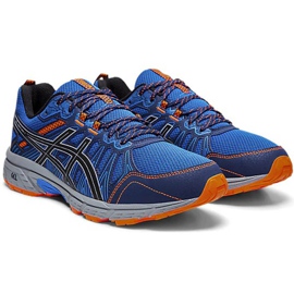 Zapatillas Asics Gel Venture 7 para hombre azul-naranja 1011A560 400 3